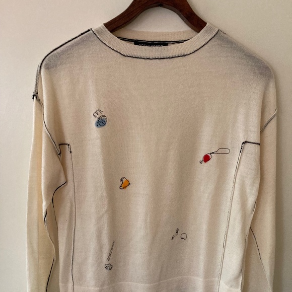 Yoshi Kondo fine wool sweater - Picture 1 of 11
